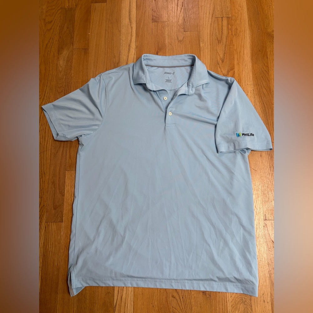 Johnnie O Light Blue Polo - Size L